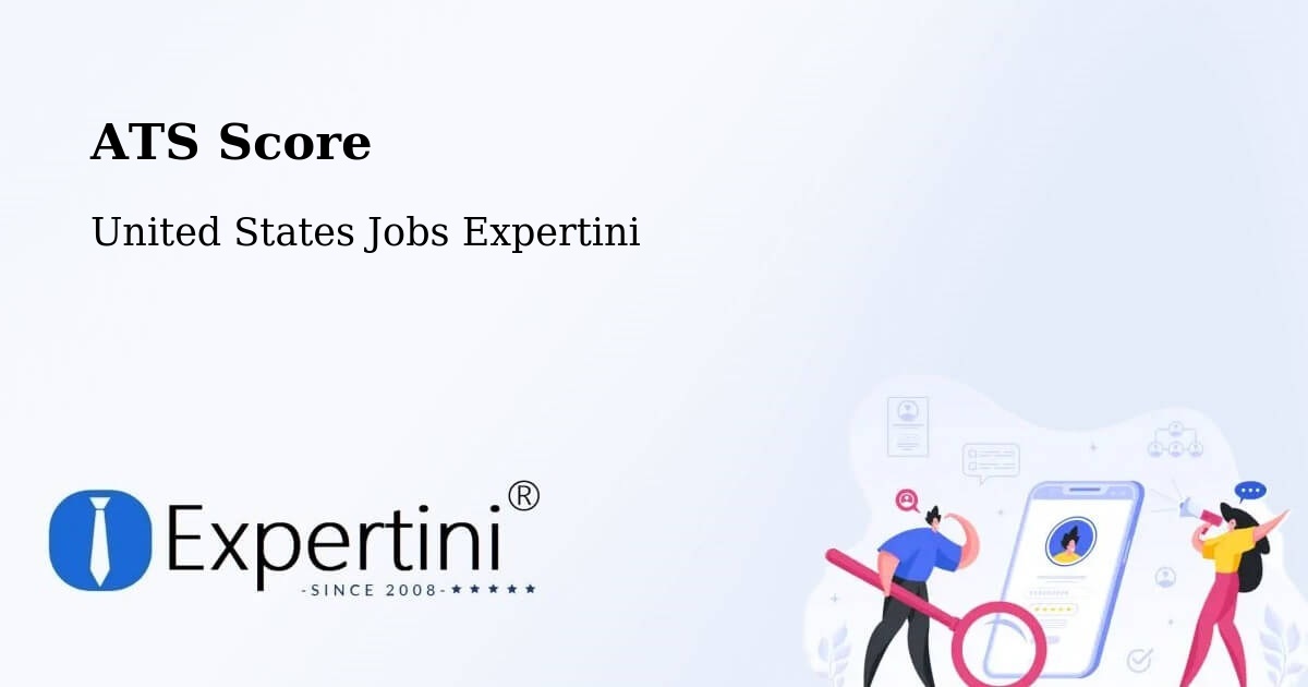 Resume ATS Score & Job Description Match Tool – Onalaska - United States Jobs Expertini