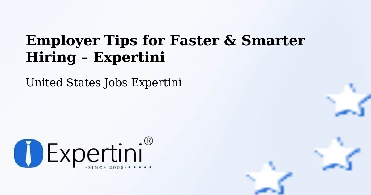 Employer Tips for Hiring & Recruitment – Onalaska - Onalaska, United States Jobs Expertini