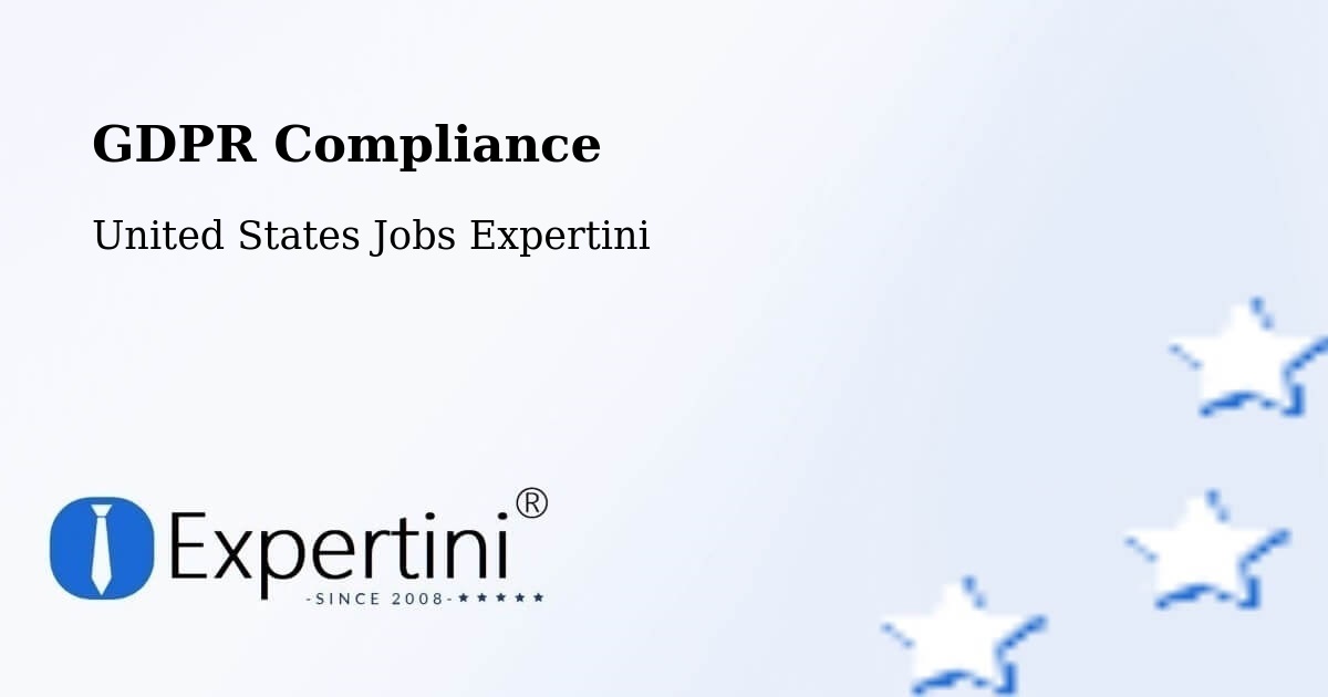 EU GDPR Compliance Statement – Onalaska - United States Jobs Expertini