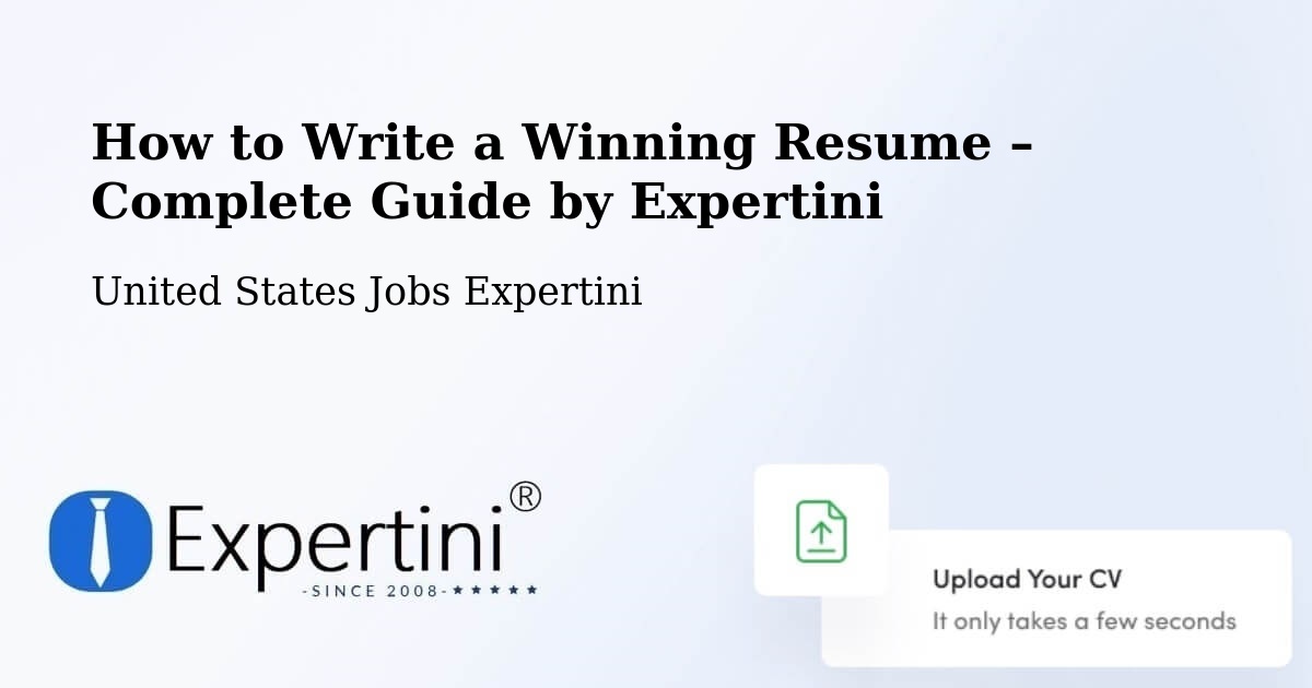 Resume Writing Guide for Job Seekers – Onalaska - Onalaska, United States Jobs Expertini