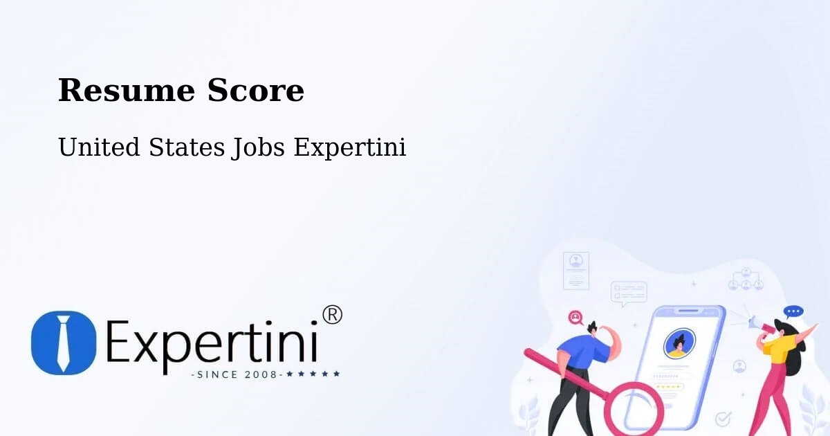 Resume Score & Job Description Match Tool – Onalaska - United States Jobs Expertini