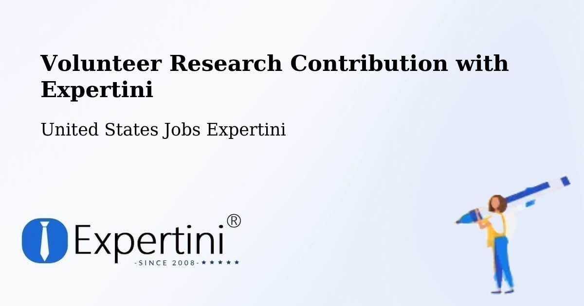 Volunteer Research Contribution Program – Onalaska - United States Jobs Expertini